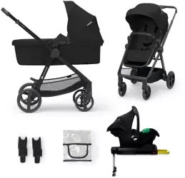 CARUCIOR KINDERKRAFT NEWLY 4 IN 1 CLASSIC BLACK 