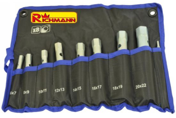 Chei tubulare teava 6-22 mm set 8 buc RICHMANN 