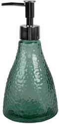 Dozator sapun sticla verde 9x19 cm 400 ml 