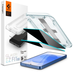 Folie pentru Samsung Galaxy S24 Plus / S25 Plus set 2 - Spigen Glas.tR EZ FIT HD - Privacy 