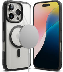 Husa pentru iPhone 16 Pro Max - Ringke Fusion Bold MagSafe - Black