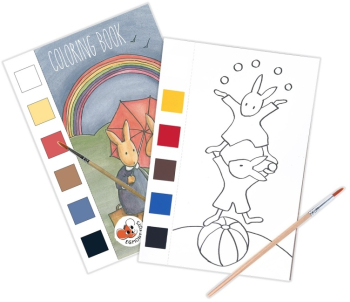 Joc creativ Carte de colorat cu acuarela Egmont Toys 