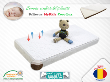 Saltea MyKids Coco Lux 127x63x11 cm 
