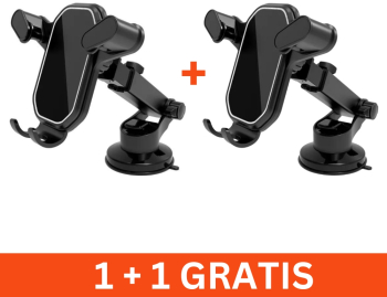 Suport auto telefon ventuza fixare pe bord/parbriz 1+1 gratis 