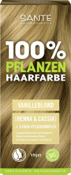 Vopsea bio pentru par pe baza de plante Blond vanilie 100g Sante 