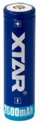 Acumulator 18650 cu terminal 3.7v li-ion 2600 mah xtar 
