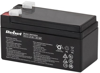 Acumulator stationar sla 12v 1.3ah rebel 
