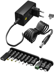 Alimentator in comutatie universal 3V-12V 1000mA 12 mufe Goobay 64568 