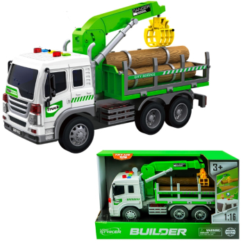 Camion cu lemne muzica si lumina 