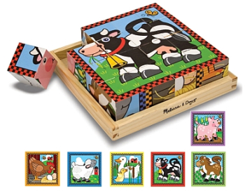 Cuburi ferma melissa and doug 
