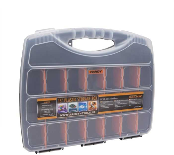 Geanta din plastic pentru accesorii 15 380x310x60mm HANDY 10965 