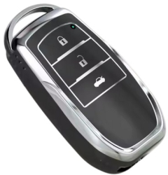 Husa pentru cheie Toyota Yaris Cross Hilux Innova Fortuner Camry Land Cruiser 200 300 Prado Crown TLK 200 2-3 butoane 