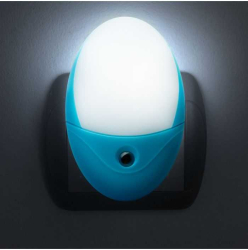 Lumina de veghe albastra 6x LED 6000K lumina alb rece cu senzor 0.5W 230V 20281B Phenom 