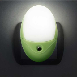 Lumina de veghe verde 6x LED 6000K lumina alb rece cu senzor 0.5W 230V 20281D Phenom 