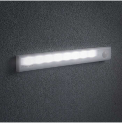 Lumina LED pentru mobilier 4x AAA cu senzor de miscare PIR infrarosu si iluminare 235x30x21mm Phenom 