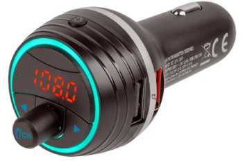 Modulator fm audio display bluetooth peiying 