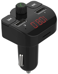 Modulator fm bt 5.0 2x usb spacer 