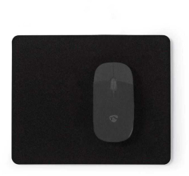 Mouse pad 18x22cm negru Nedis 