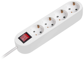 Prelungitor 3x1.5mm 4 prize 7m intrerupator 