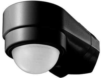 Senzor de miscare pe colt 240 grade 1200W 10m negru V-TAC 