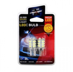 Set 2 becuri LED auto 12V 4W 255lm T20 pentru lumina de zi CLD021 