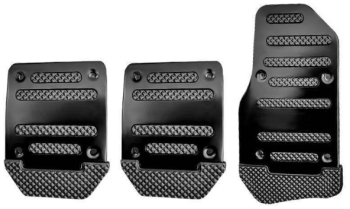 Set 3 buc. ornament pedale Tuning din aluminiu culoare Neagra cod AVX-T051024-7 