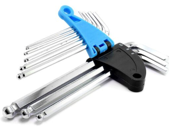 Set 9 chei hexagonale imbus forma L Richmann 