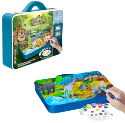Set creativ pictura Animale salbatice 