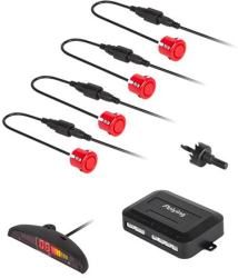 Sistem parcare display led 4 senzori rosii 