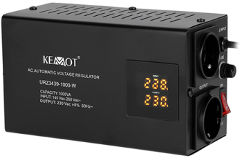 Stabilizator tensiune automat 1000va perete kemot