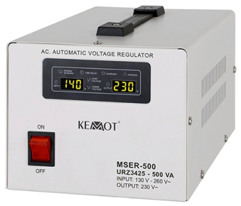 Stabilizator tensiune servomotor 500va kemot 