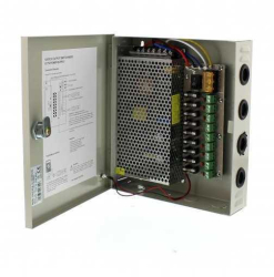 Sursa in comutatie AC-DC cu cutie 120W 12V 10A 9 canale WELL 