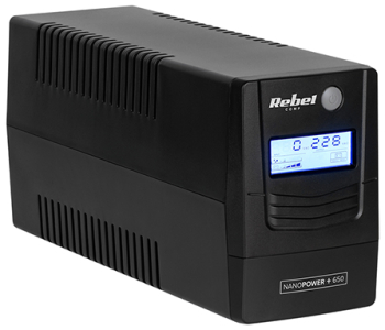 Ups offline nanopower plus 650 650va/360w rebel