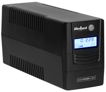 Ups offline nanopower plus 850 850va/480w rebel 
