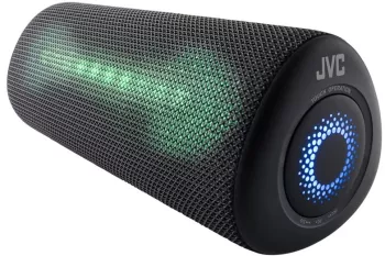 Boxa portabila JVC XS-E423B 24 W Bluetooth IPX5 iluminare cu LED-uri negru 