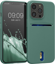 Husa Kwmobile pentru Apple iPhone 13 Pro Silicon Verde 57749.166 