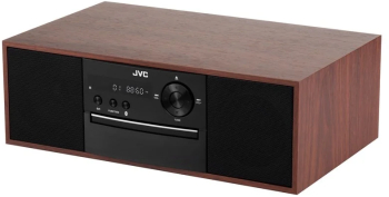 Microsistem audio JVC RD-E761 16 W Bluetooth FM player CD USB conversie CD audio in mp3 intrare AUX lemn 
