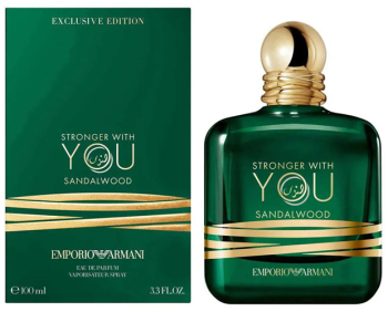 Stronger With You Sandalwood apa de parfum Emporio Armani editie limitata barbati 100ml 