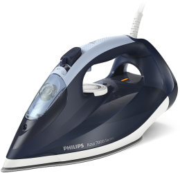 Fier de calcat Philips Azur DST7030/20 2800W talpa SteamGlide Plus oprire automata de siguranta Albastru 
