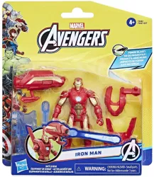 AVANGERS EPIC HERO BATTLE GEAR FIGURINA IRON MAN 10CM 