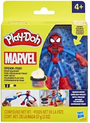 PLAY-DOH MARVEL FIGURINA FLEXIBILA CU ACCESORII SPIDER MAN 10CM 