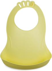 Baveta pentru bebelusi cu sistem colector al hranei CITRON Thermobaby 