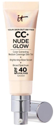CC Cream cu acoperire lejera iT COSMETICS CC+ Nude Glow SPF40 fair porcelain 32 ml 