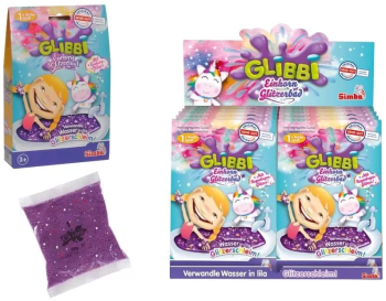 Glibbi Slime Unicorn Cu Sclipici 