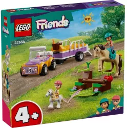 Lego Friends Remorca Cu Cal Si Ponei 42634 