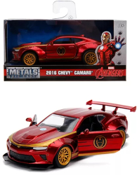 Masinuta Metalica Iron Man 2016 Chevy Camaro Ss Scara 1 La 32