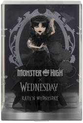 Monster High Wednesday Papusa Rave N Wednesday 