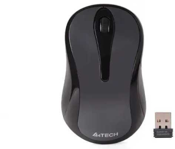 Mouse A4tech G3-280A-GG wireless 2.4GHz optic 1000dpi butoane /scroll 3/1 gri 