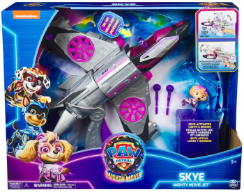 Patrula Catelusilor Vehicul Transformator Skye Mighty Movie Jet 