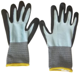 Set 3 manusi de lucru Hphst marime 10 latex cauciuc multicolor 